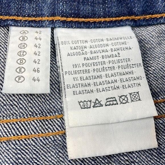 Yessica AT C&A.  Wide leg Medium Wash Women's Jeans. 34Wx33L - Picture 10 of 16